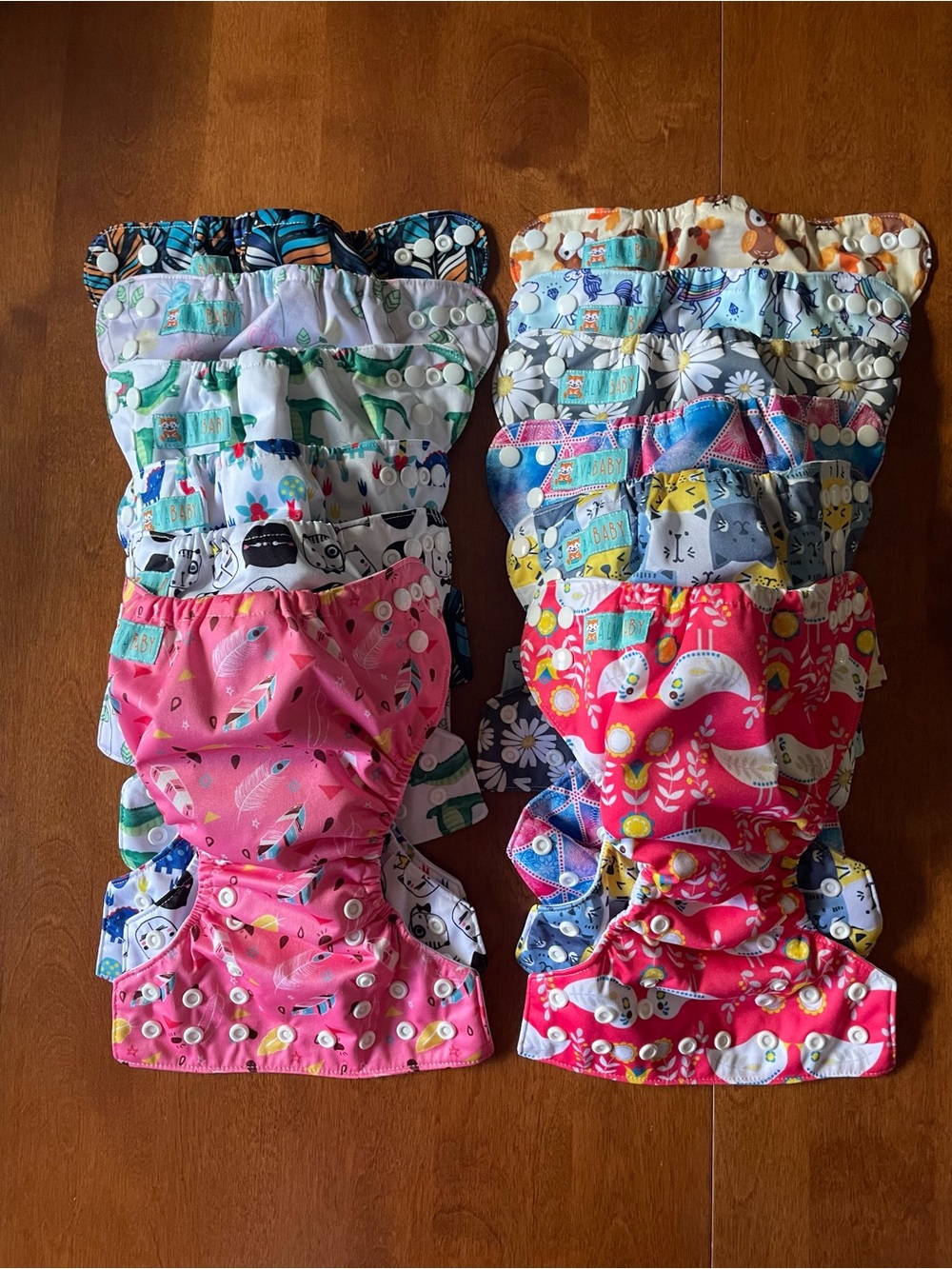 Alva Baby Diaper Covers set of 12